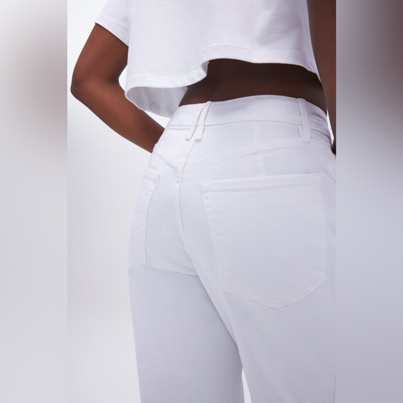 Good American - GOOD ’90s RELAXED JEANS - White001 - Picture 4 of 9